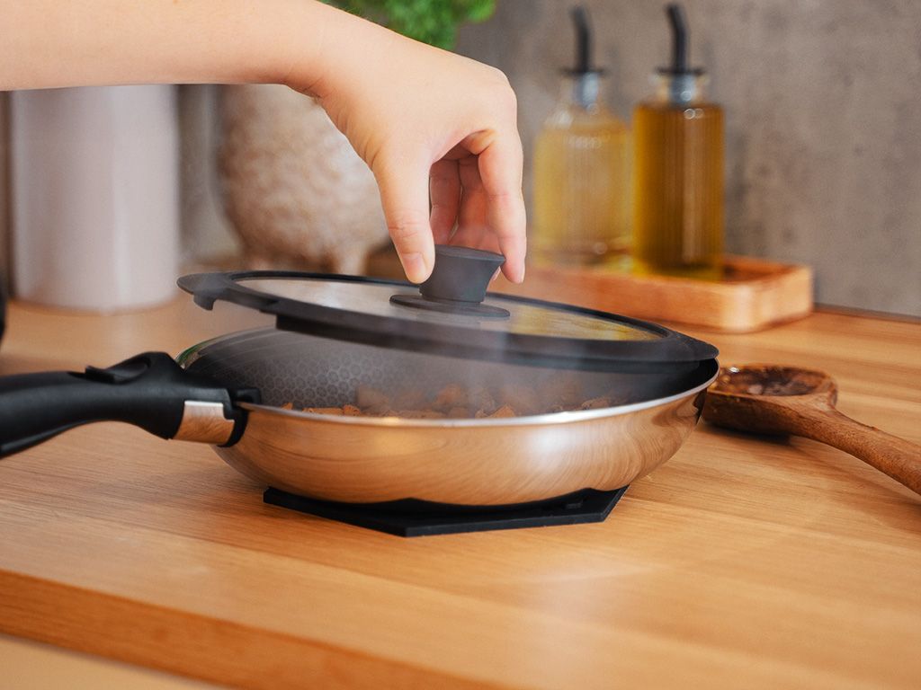 GLASDECKEL OHNE GRIFF – 26 CM - 3