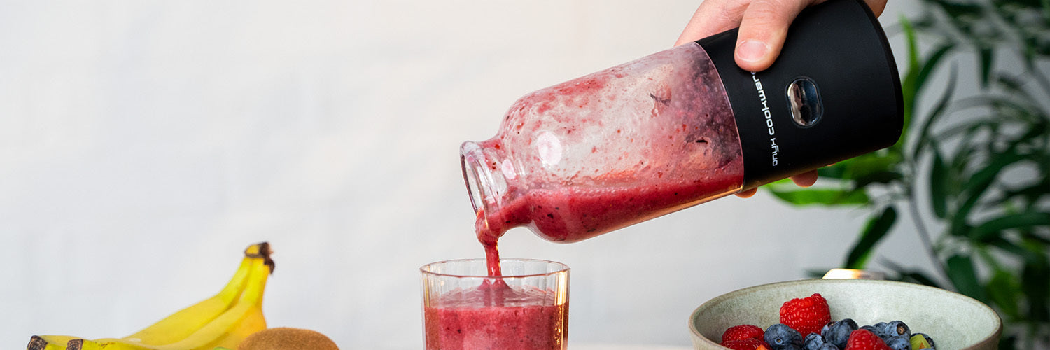 Frisch gepresster Saft unterwegs