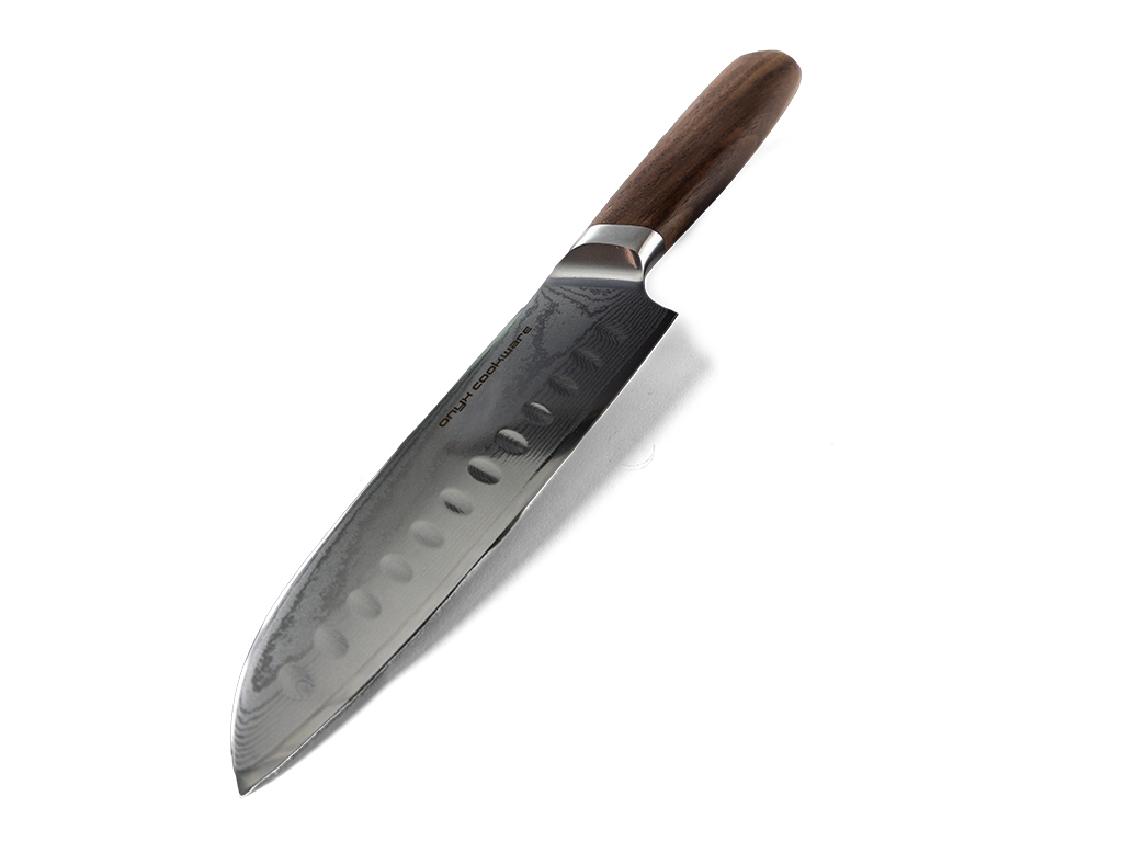 Damast-Santokumesser 18 cm