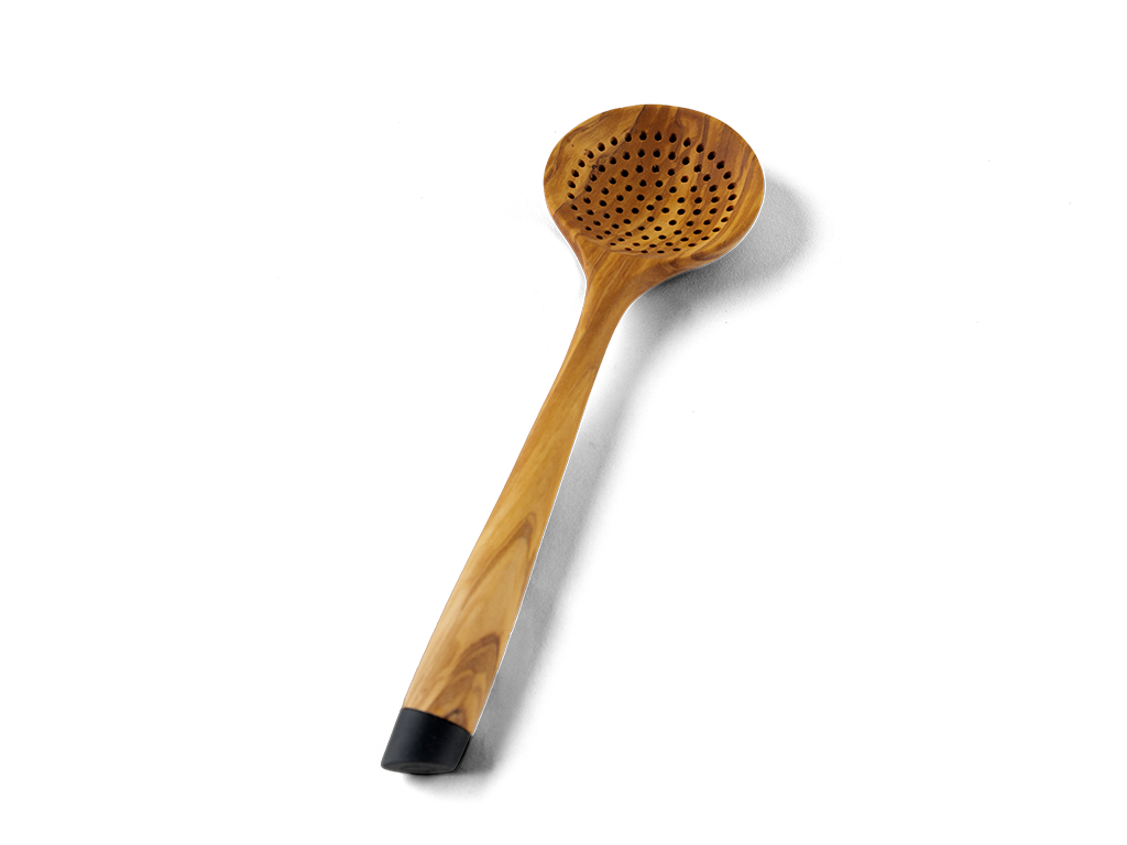 Schaumlöffel aus Olivenholz