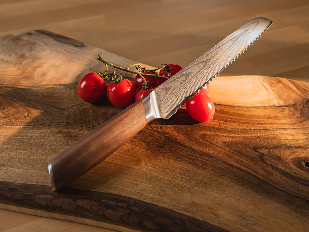 Damast-Brotmesser 20cm
