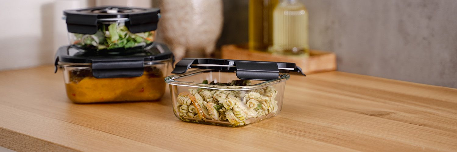 QUADRATISCHER VACUUM-GLASBEHÄLTER – 1230ML