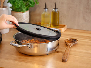 AUFBEWAHRUNGSGLASDECKEL – 24 CM - 5