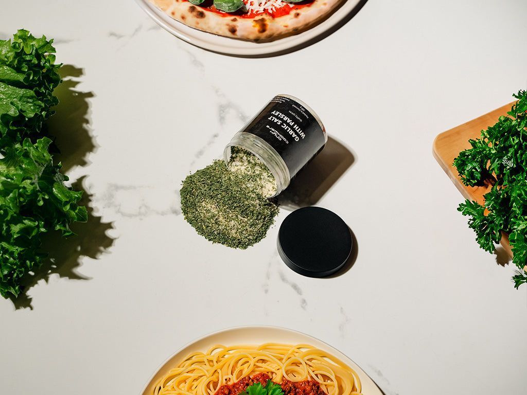 GARLIC SALT WITH PARSLEY - 4