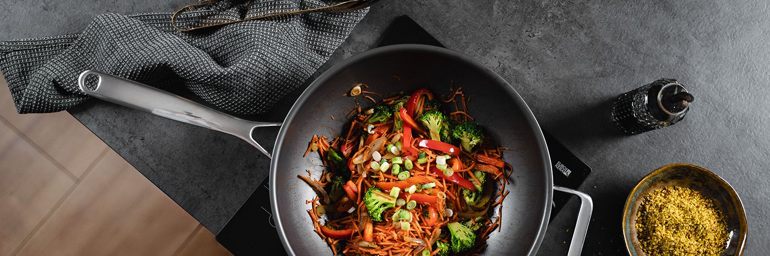 ZERO – NATÜRLICH ANTIHAFT WOKPFANNE 30CM - 10