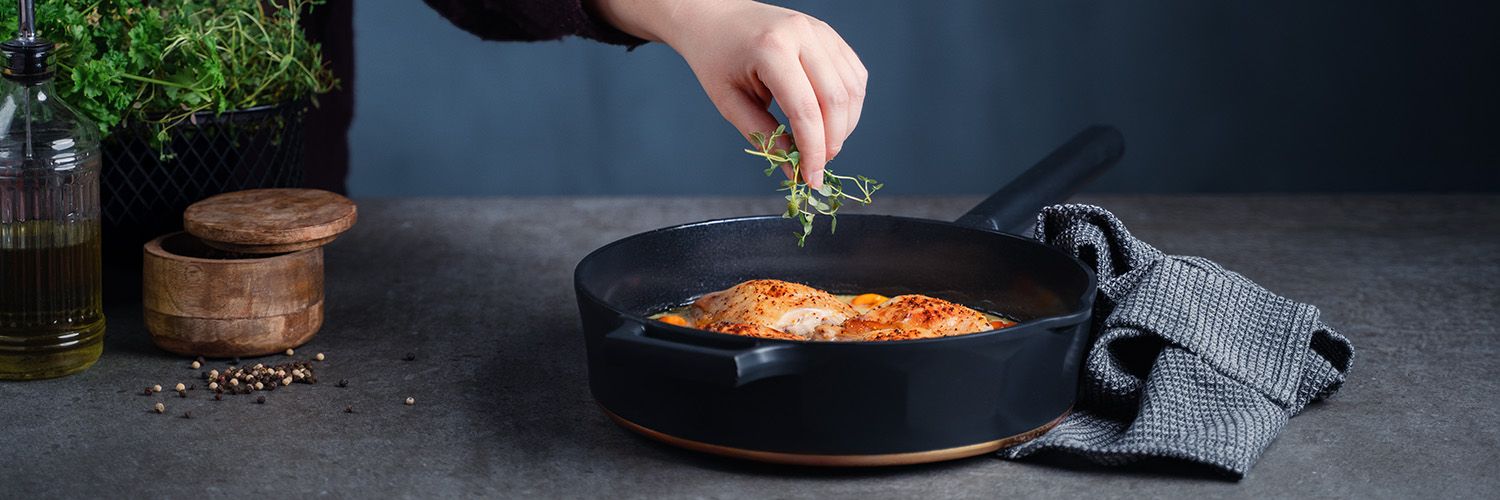 MAGMA KUPFER SAUTEUSE 28 CM - 6