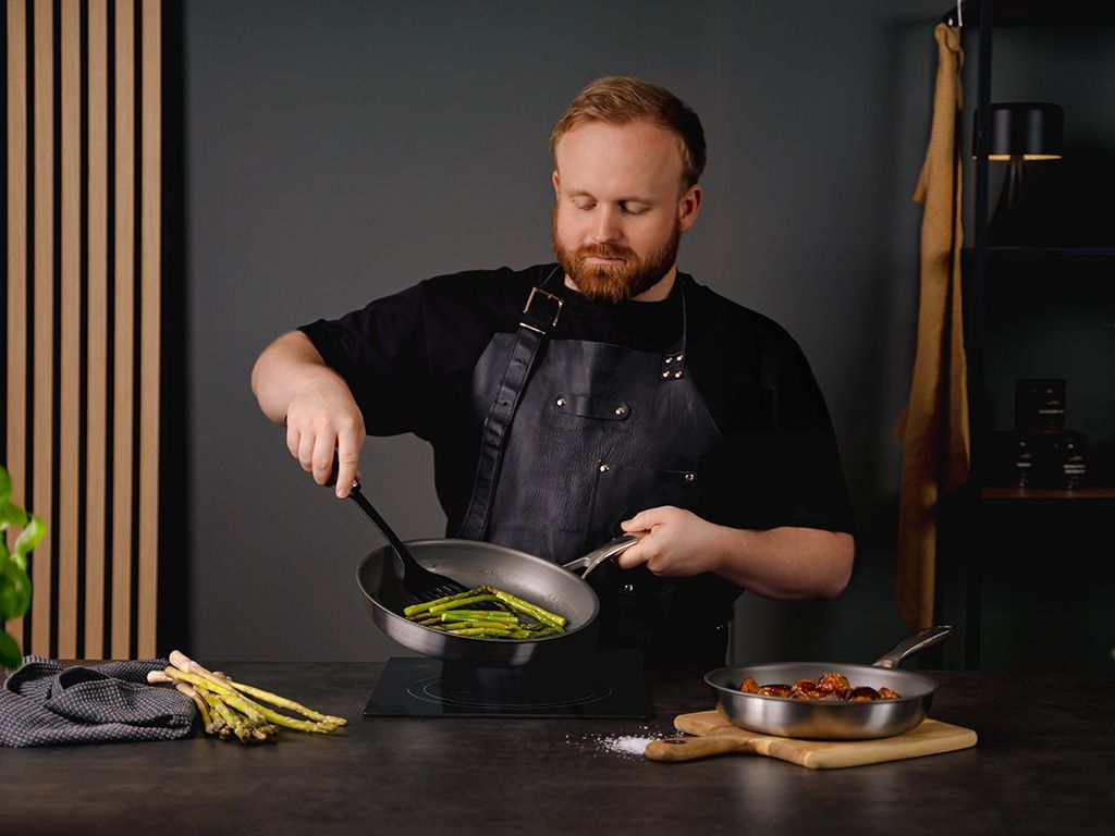 ZERO – NATÜRLICH ANTIHAFT WOK+SAUTIER-SET – 2 TEILE - 5