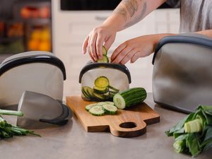 SILICONE STORAGE BAG 1500ML- 3PC - 8