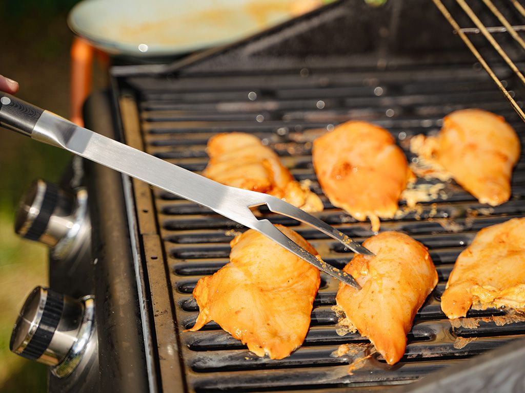BBQ GABEL AUS EDELSTAHL - 4