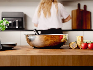 WOKPFANNE MIT ABNEHMBAREM GRIFF 30CM SET - 6