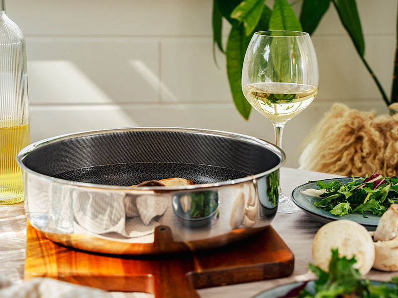 SAUTÉPFANNE MIT ABNEHMBAREM GRIFF 26CM SET