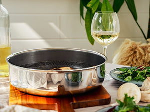 SAUTÉPFANNE MIT ABNEHMBAREM GRIFF 26CM SET - 2