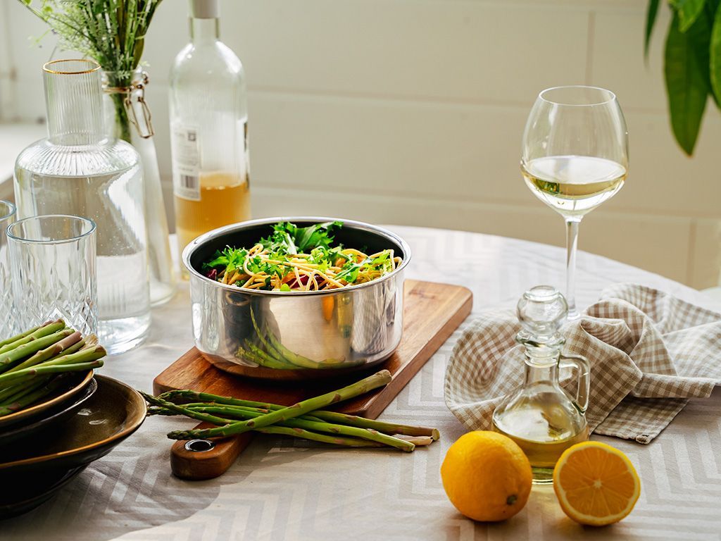 SOßENTOPF MIT ABNEHMBAREM GRIFF 18CM SET - 3