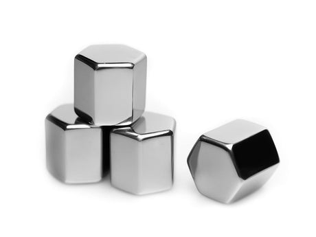 WIEDERVERWENDBAREN EDELSTAHL-EISWÜRFEL - 4-STÜCK - 1