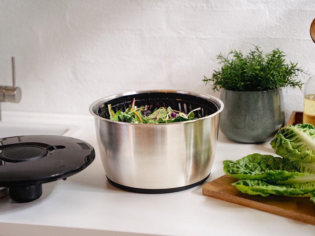 SALATSCHLEUDER AUS EDELSTAHL - 5