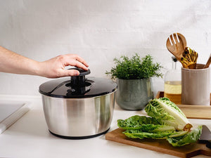 SALATSCHLEUDER AUS EDELSTAHL - 4