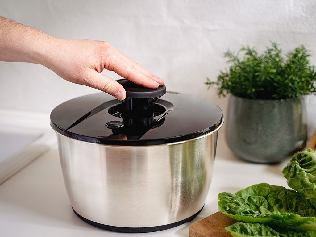 SALATSCHLEUDER AUS EDELSTAHL - 6