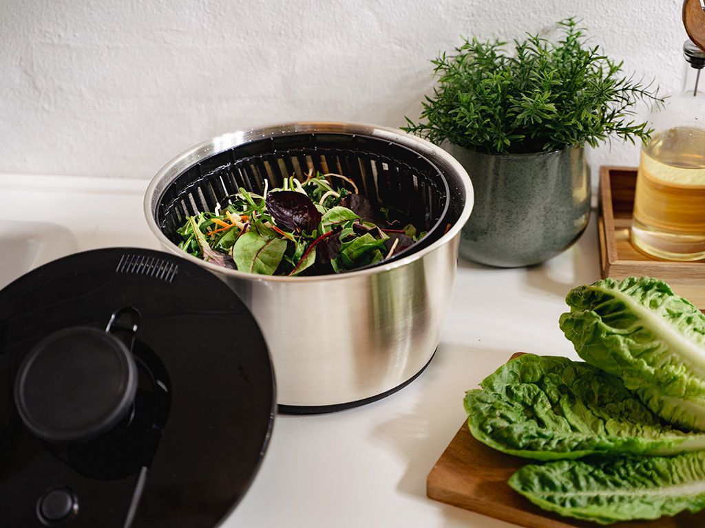 SALATSCHLEUDER AUS EDELSTAHL - 7