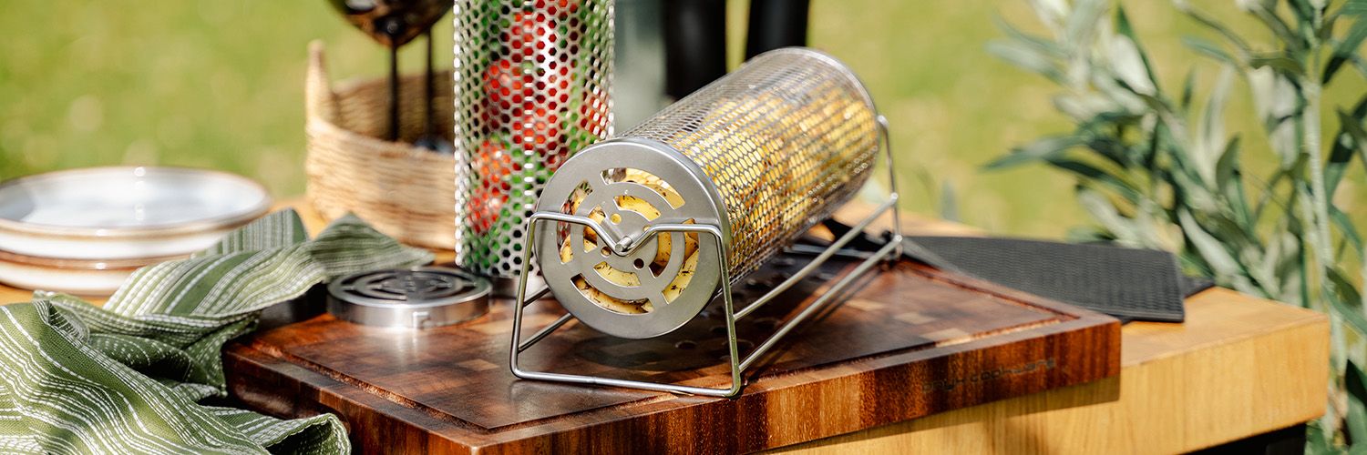 SET MIT GEMISCHTEN GRILLKÖRBEN