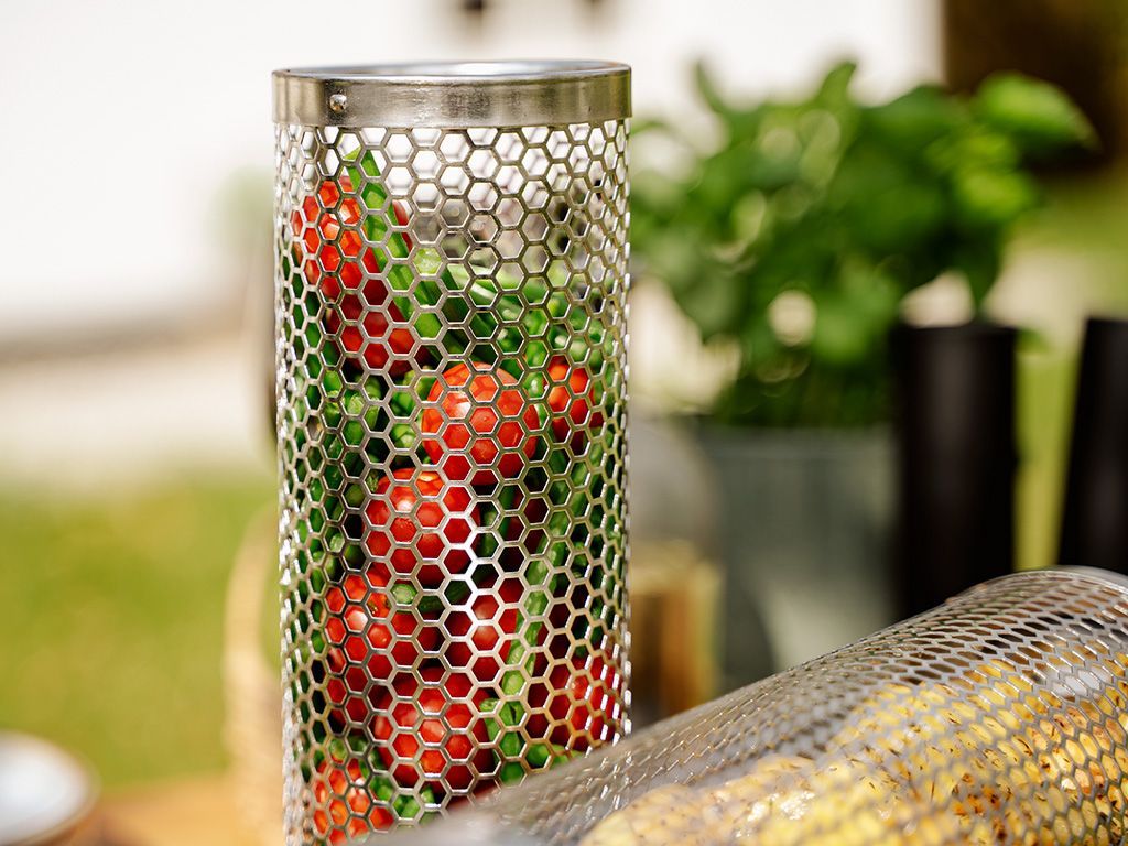 GRILL BASKET CYLINDER – SMALL - 7