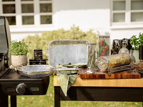 GRILLKORB ZYLINDER – MITTEL