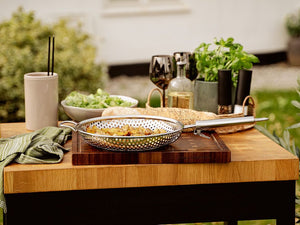 BBQ-GRILLPFANNE MIT ABNEHMBAREM GRIFF 28 CM - 7