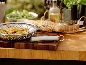 BBQ-GRILLPFANNE MIT ABNEHMBAREM GRIFF 28 CM - 4