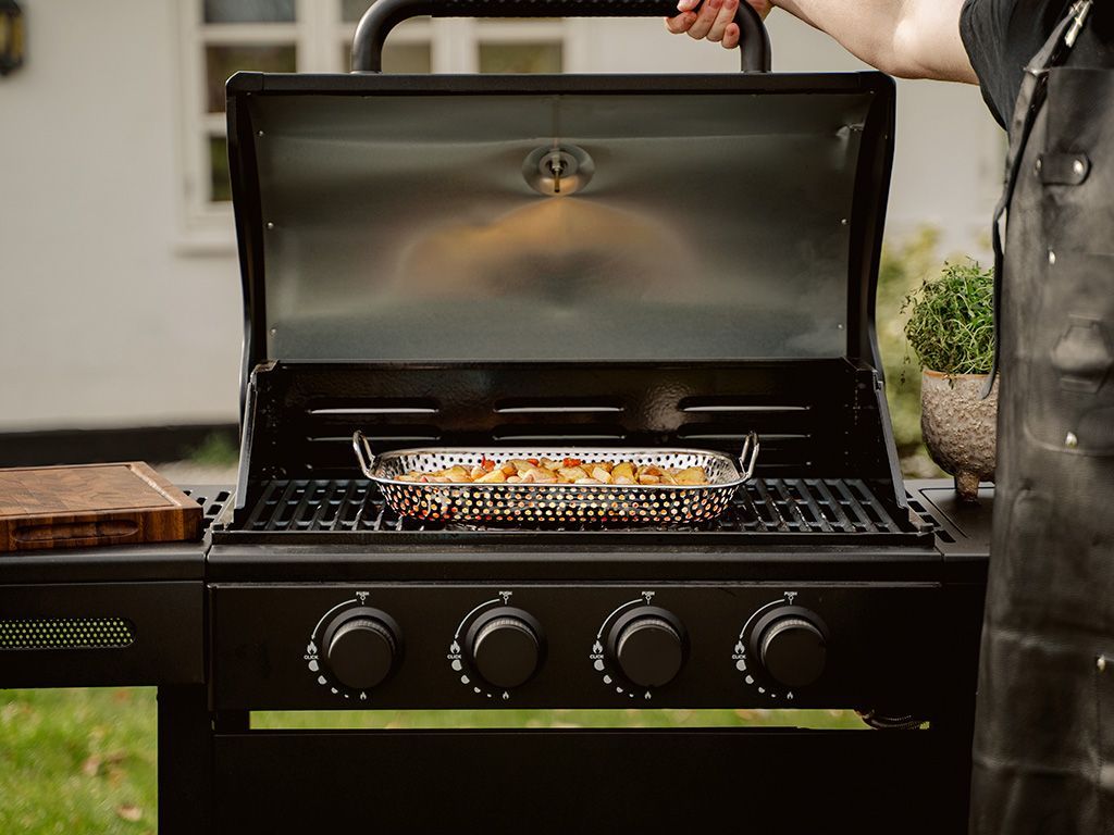 BBQ GRILLING TRAY – 2PC - 4