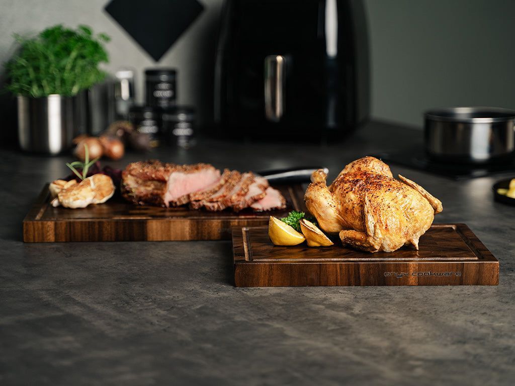 WALNUSS-SCHNEIDEBRETT – PREMIUM SET - 3