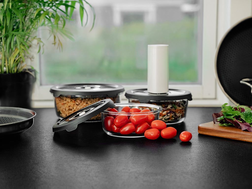 RUNDE VAKUUMGLASBEHÄLTER – 635ML - 6