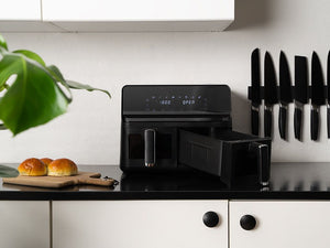 DOPPELTE HEISSLUFTFRITTEUSE SPEZIAL