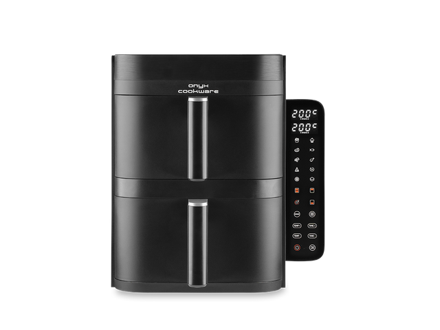 HEISSLUFTFRITTEUSE - DUAL STACK 12L – SCHWARZ - 1