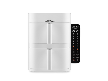 HEISSLUFTFRITTEUSE - DUAL STACK 12L - WEISS - 1
