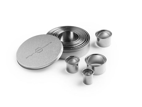 EDELSTAHL-KEKSAUSSTECHER-SET - 1