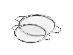 STAPELBARE GLASDECKEL – 24/ 28 CM – 2 TEILE - 1