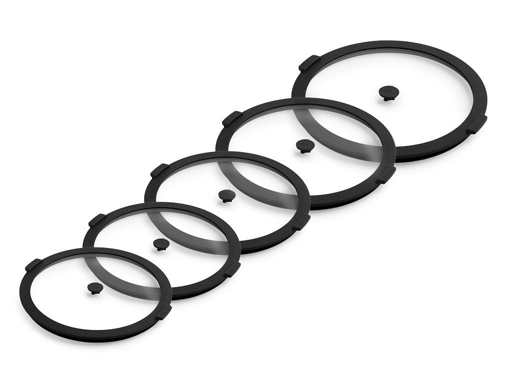 AUFBEWAHRUNGSDECKEL-SET 18/24/26/28/30 CM – 5-TEILIG - 1