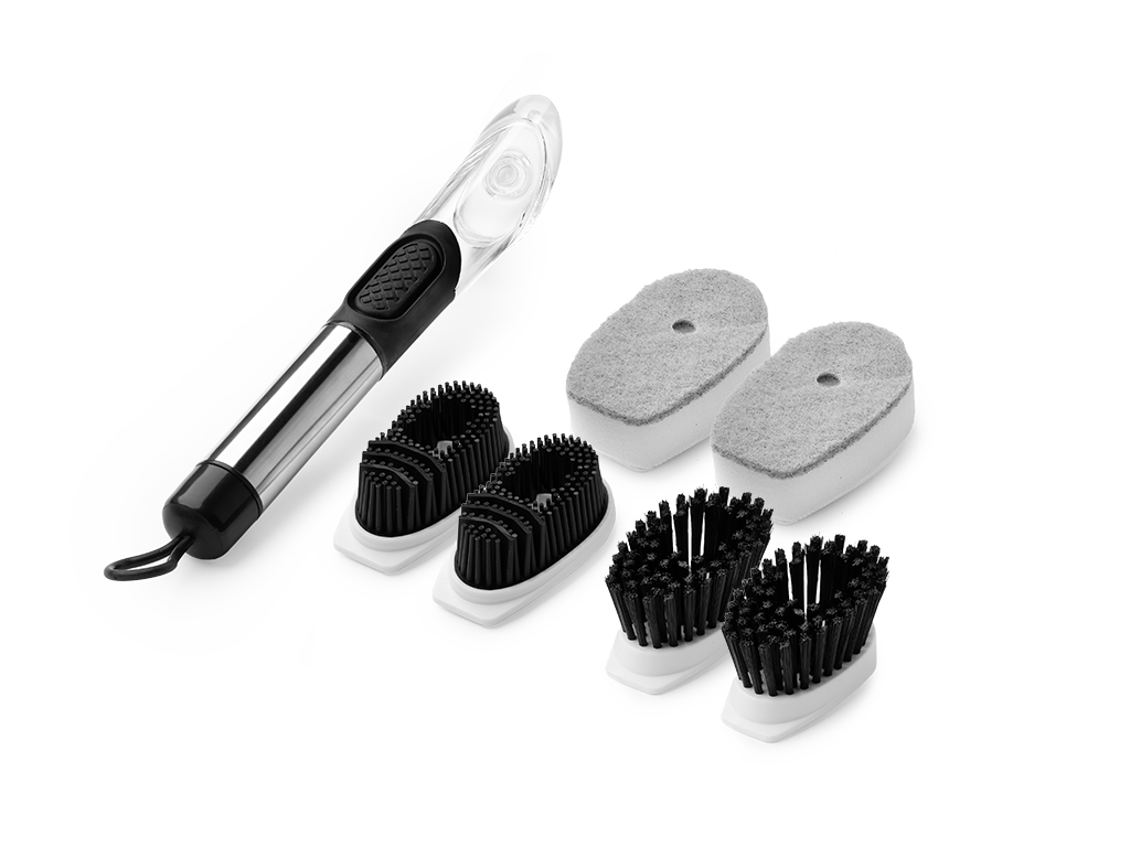 SPÜLBÜRSTE MIT SEIFENSPENDER - 1