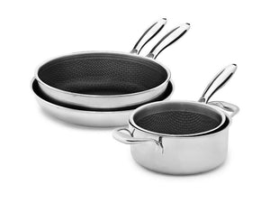 SAUTÉPFANNENSET -  4 STÜCK - 1