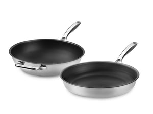 ZERO – NATÜRLICH ANTIHAFT WOK-SET – 2 TEILE - 1