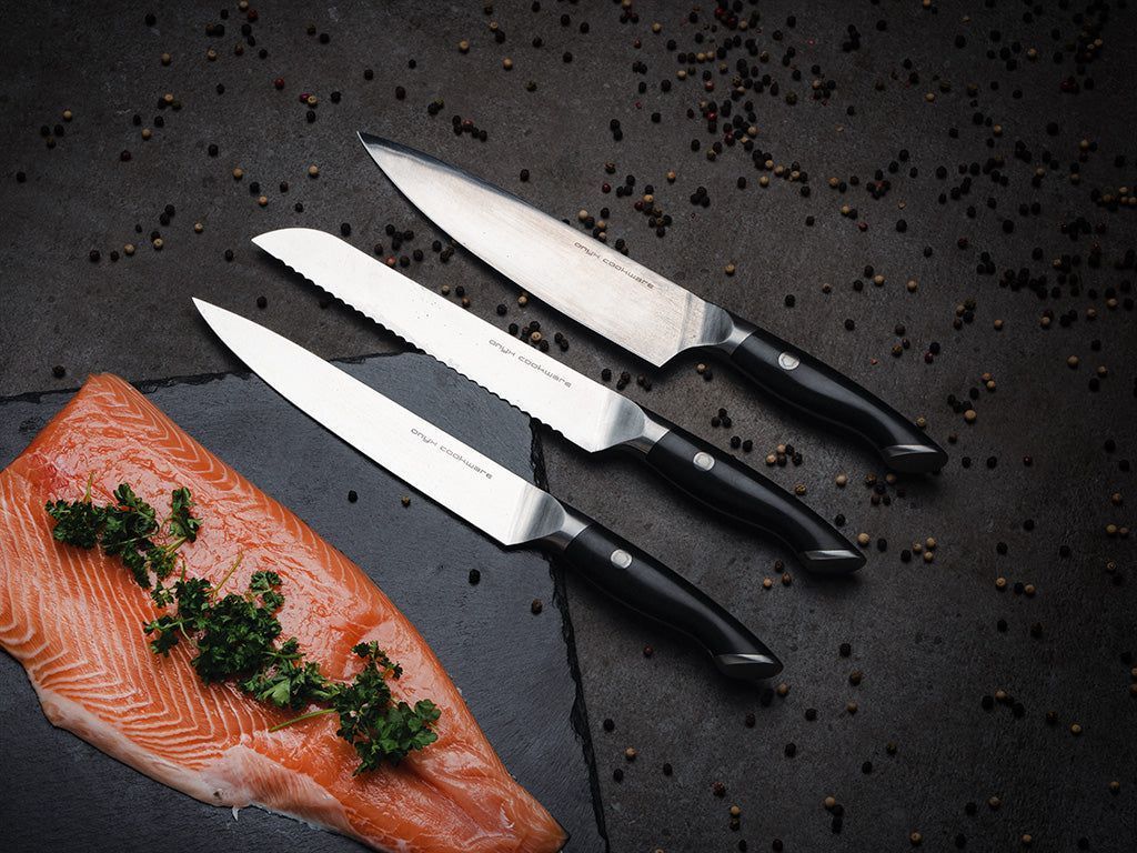3-STÜCK KOCH-TRANCHIER-BROTMESSERSET - 2