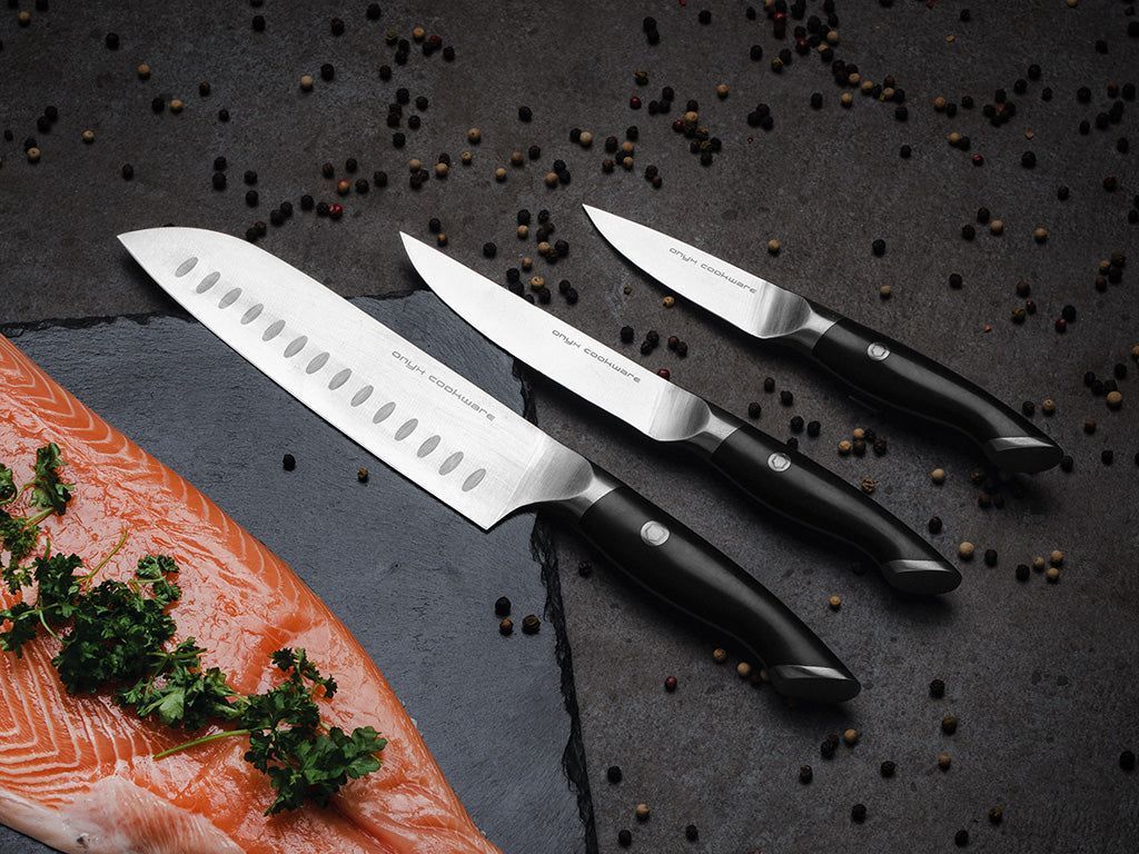 3-STÜCK SANTOKU-UNIVERSAL-SCHÄLMESSERSET - 2