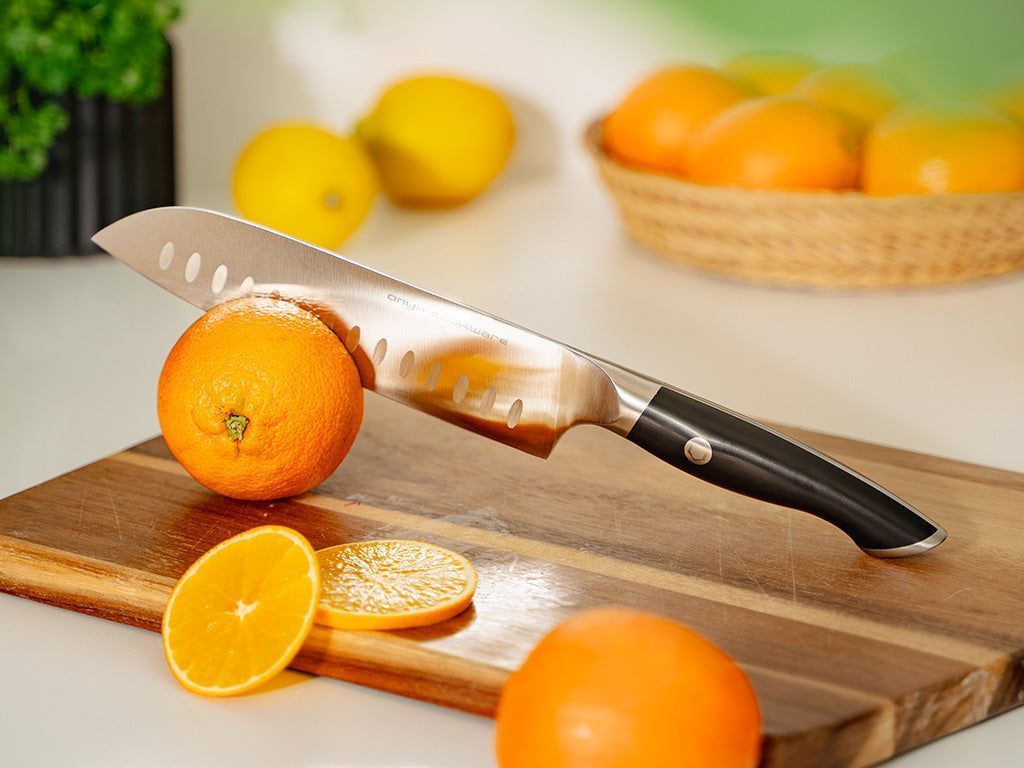 SANTOKU GEMÜSEMESSER 18CM - 4