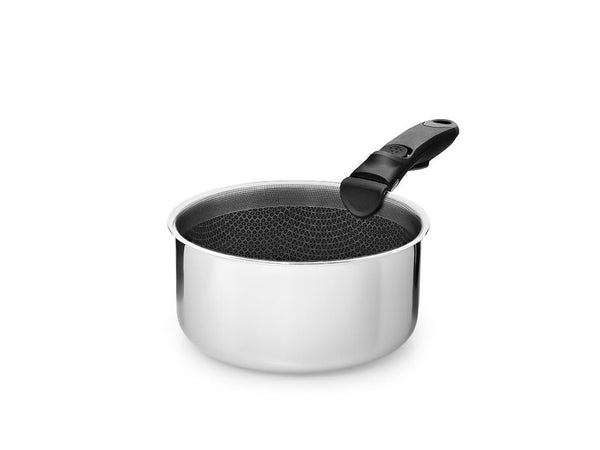SOßENTOPF MIT ABNEHMBAREM GRIFF 18CM SET
