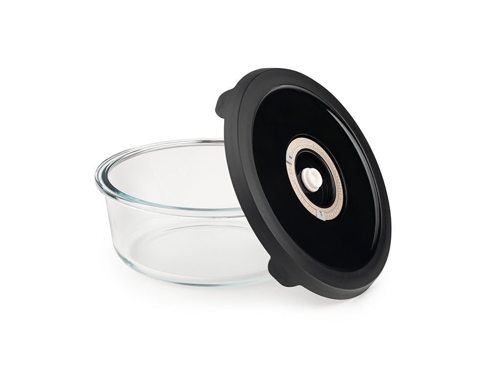 RUNDE VAKUUMGLASBEHÄLTER – 930ML - 2