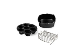 Heißluftfritteusen-Zubehör im 3er-Pack - 4L