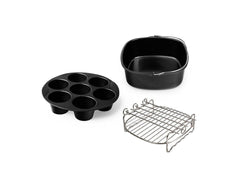 Heißluftfritteusen-Zubehör im 3er-Pack - 5L/6L