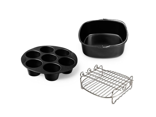 HEISSLUFTFRITTEUSE ZUBEHÖR 3-PACKUNG - 8L - 1