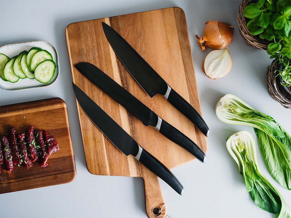 3-STÜCK KOCH-TRANCHIER-BROTMESSERSET - 2