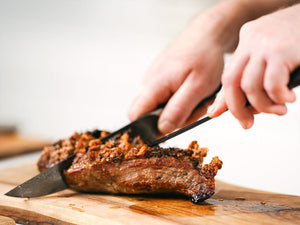 FLEISCHGABEL + TRANCHIERMESSER SET - 6