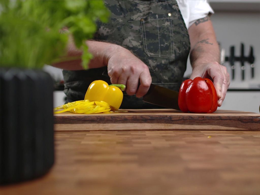 SANTOKU GEMÜSEMESSER 18CM - 1. GEN - 8